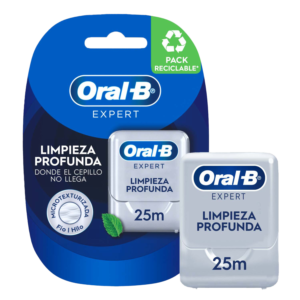 ORAL-B Dental Expert Pro-Salud Deep Clean Dental Floss with Soft Texture, Mint Flavor, 25 M