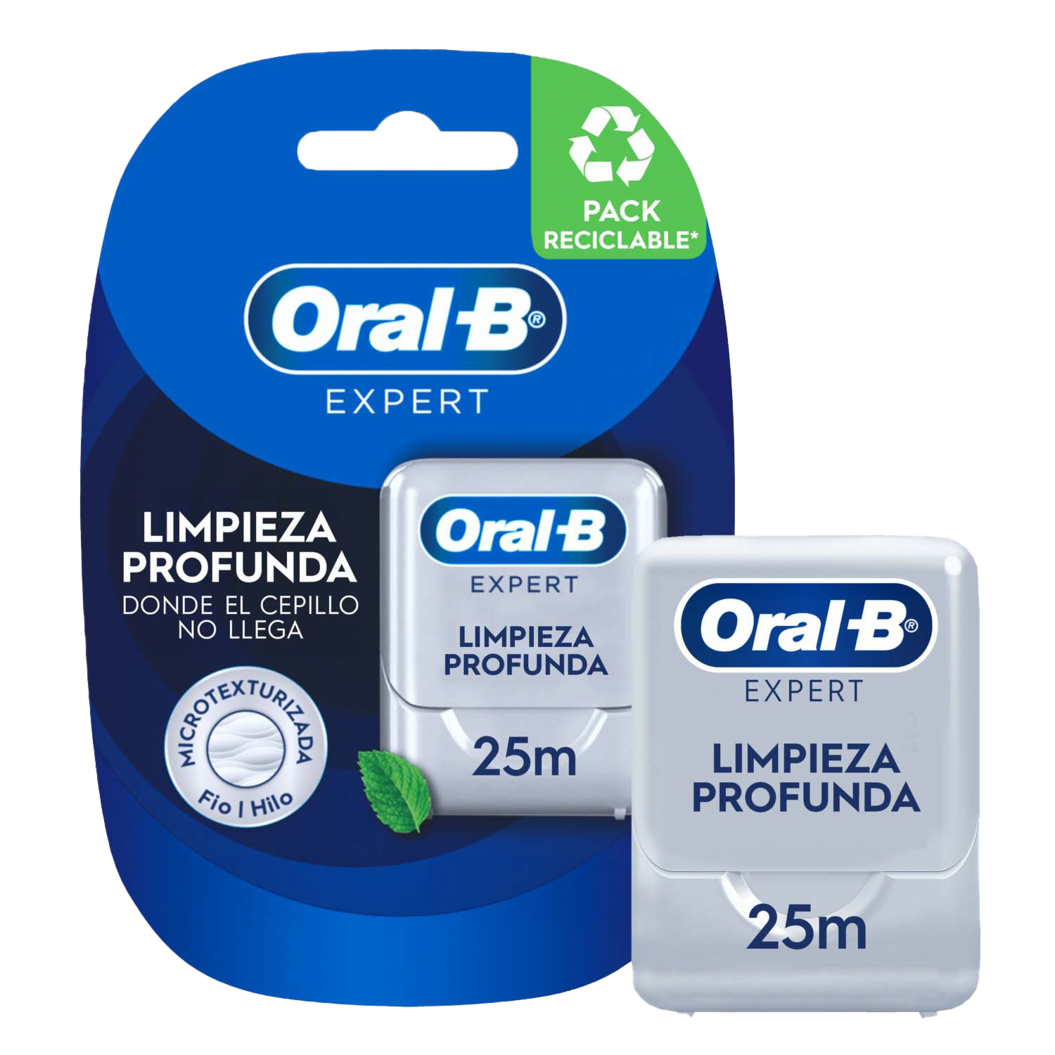 ORAL-B Dental Expert Pro-Salud Deep Clean Dental Floss with Soft Texture, Mint Flavor, 25 M