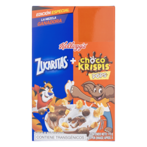 Kellogg's Zucaritas + Choco Krispies Cereal Duo, 175 g