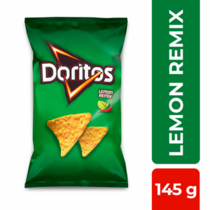 DORITOS Lemon-Flavored Corn Snacks 145 G