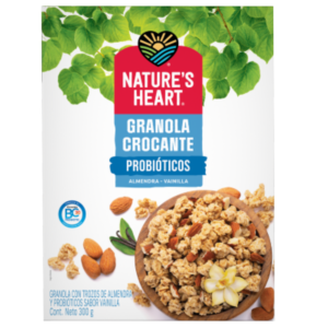 NATURE’S HEART Crunchy Granola with Probiotics, 300 g