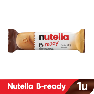 B-ready NUTELLA Hazelnut Cream and Cocoa-Filled Cookie Snack, 22 g